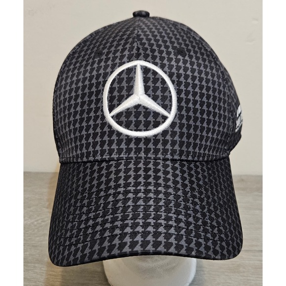 Mercedes AMG Petronas F1 Formula 1 Team Emblem Logo Baseball Hat - Picture 1 of 8